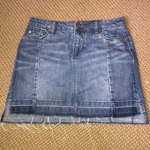 jean skirt